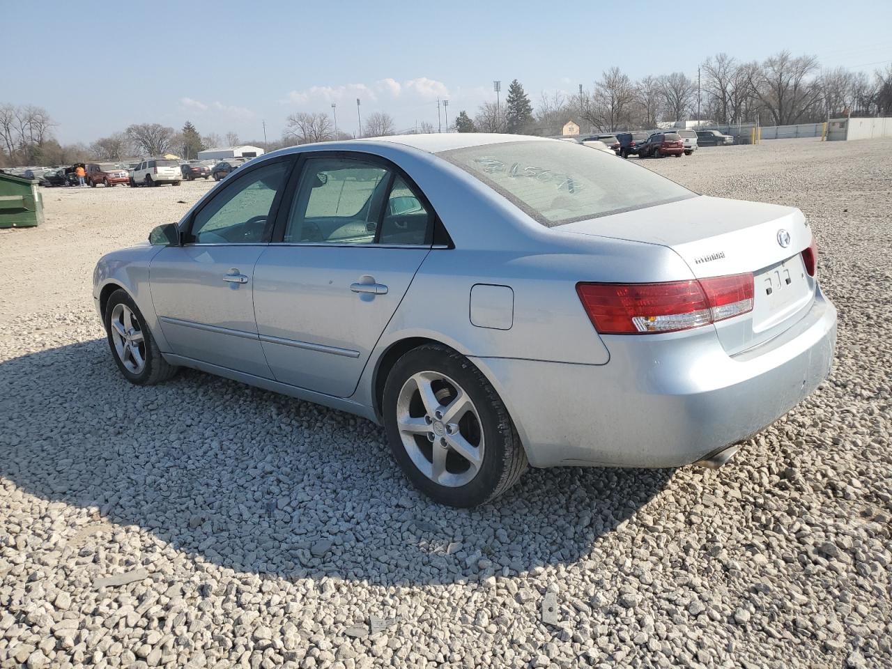 2007 Hyundai Sonata VIN 5NPEU46F07H215694 Copart auction photo, rear end / front end damage thumbnail 2