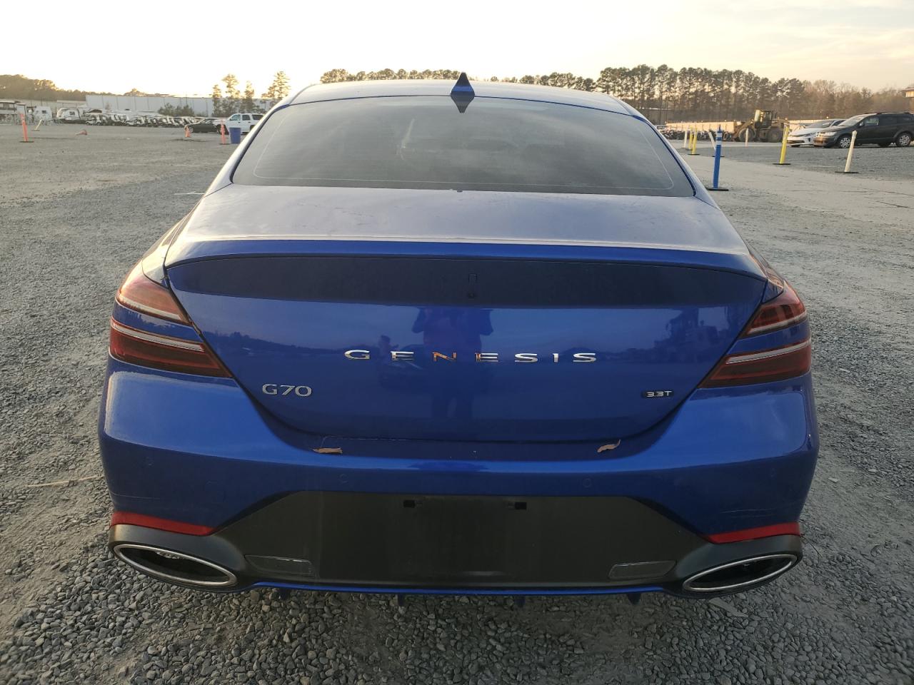 2023 Genesis G70 VIN KMTG54TEXPU115465 Copart auction photo, front end damage thumbnail 6