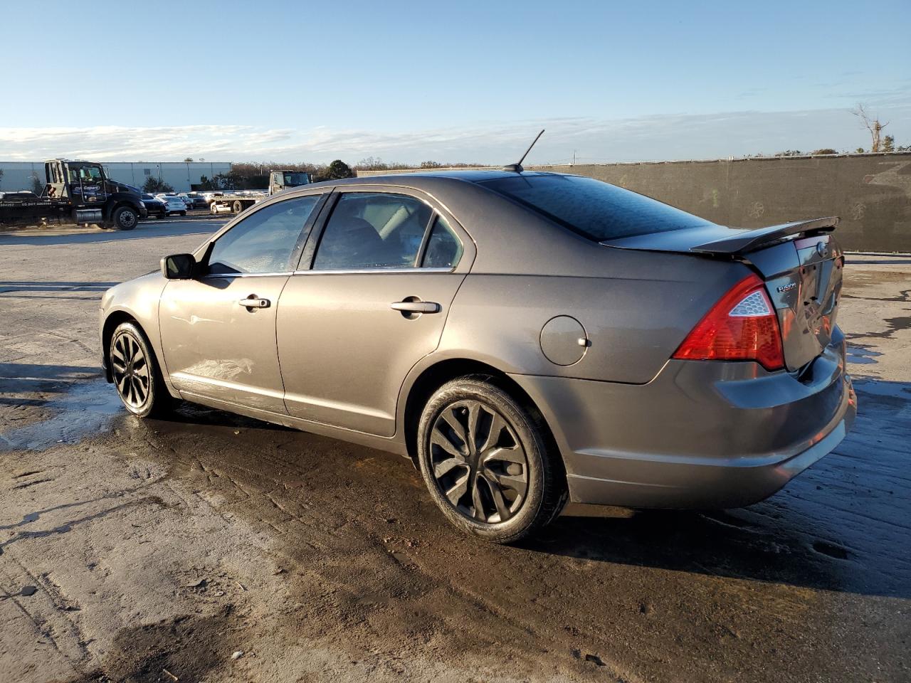 2010 Ford Fusion VIN 3FAHP0HA3AR420841 Copart auction photo, rear end / front end damage thumbnail 2