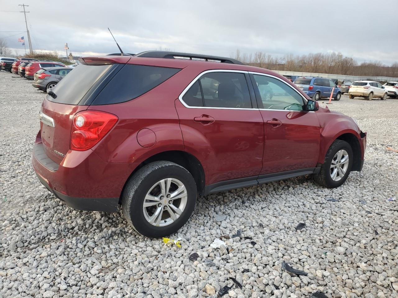 2012 Chevrolet Equinox VIN 2GNALDEK6C6235731 Copart auction photo, front end damage thumbnail 3