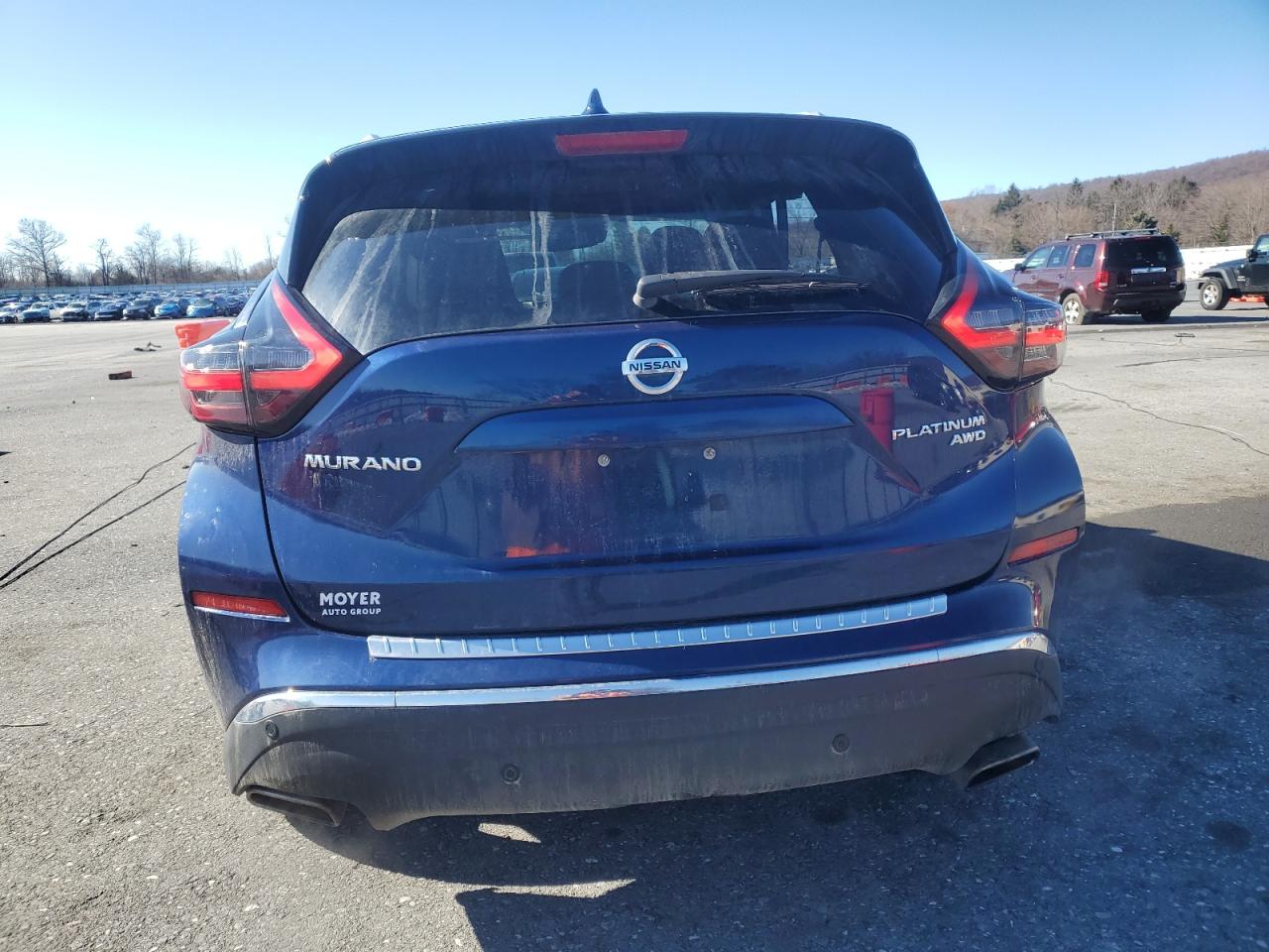 2019 Nissan Murano VIN 5N1AZ2MS0KN153965 Copart auction photo, side / front end damage thumbnail 6
