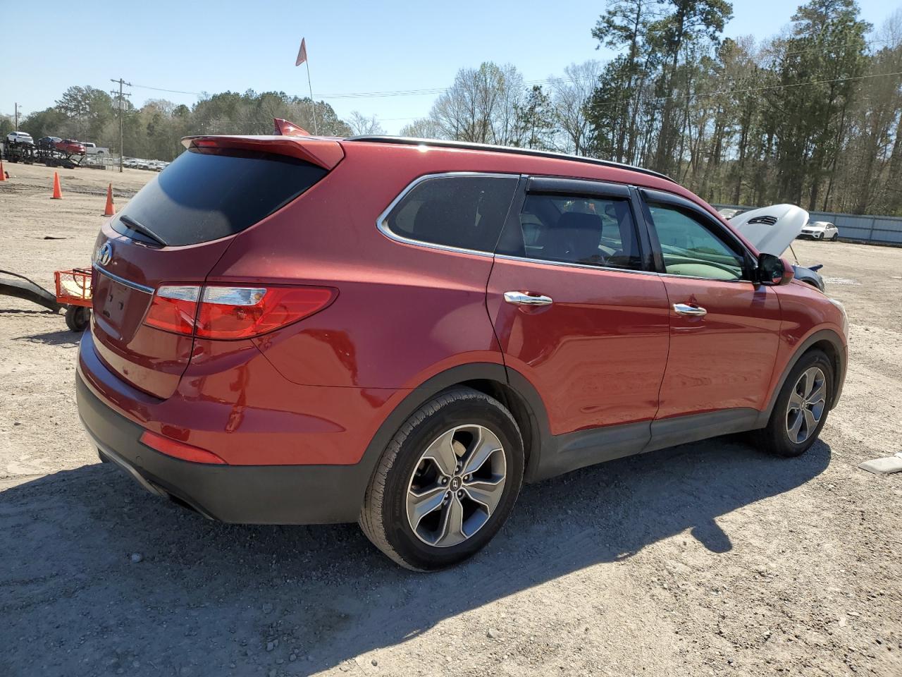 2016 Hyundai Santa Fe VIN KM8SM4HF8GU148828 Copart auction photo, mechanical / minor dent/scratches damage thumbnail 3