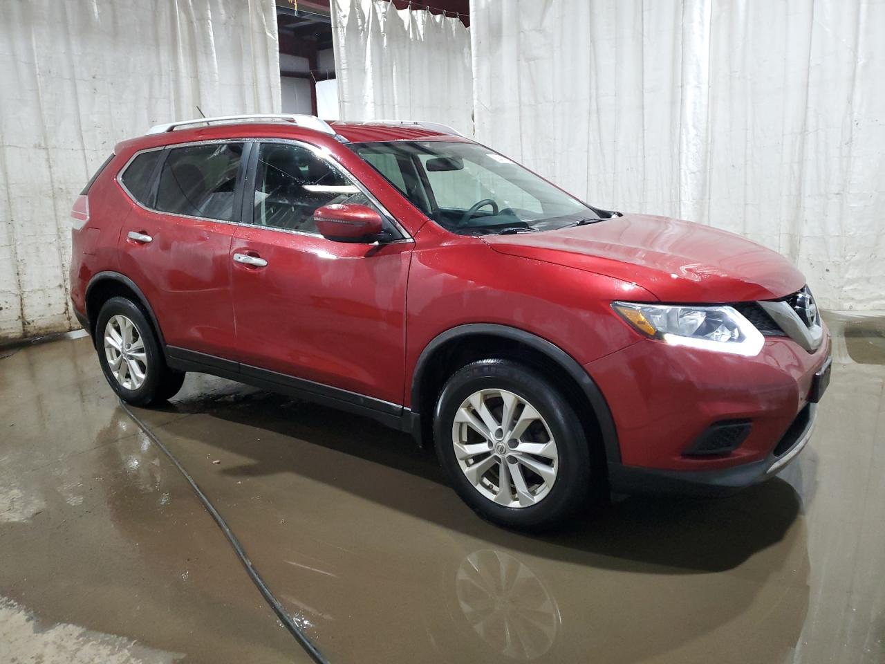 2016 Nissan Rogue VIN KNMAT2MV4GP653493 Copart auction photo, side damage thumbnail 4
