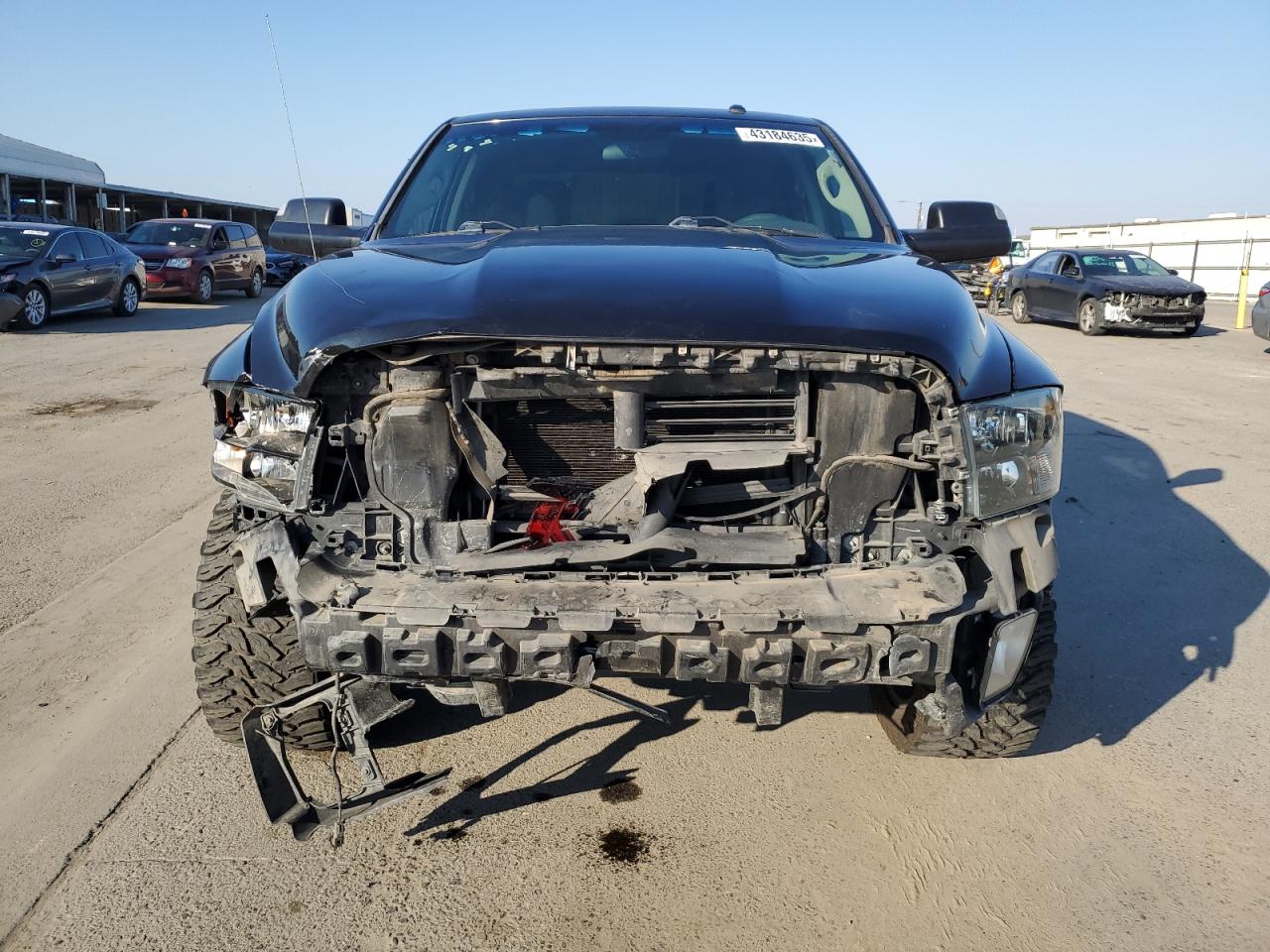 2017 RAM 1500 VIN 3C6RR7KT7HG574641 Copart auction photo, front end damage thumbnail 5