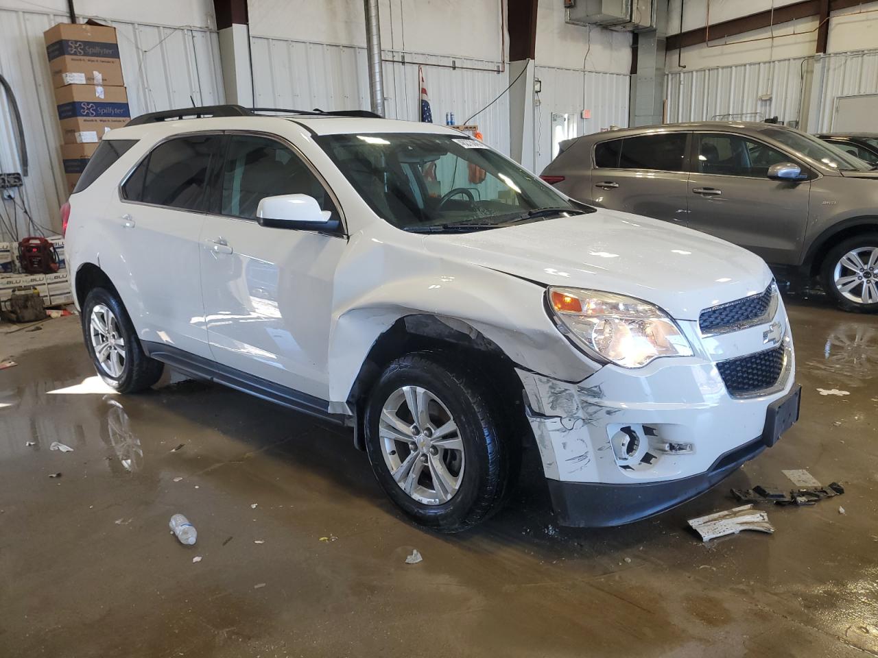 2015 Chevrolet Equinox VIN 2GNFLFEK3F6329703 Copart auction photo, front end / undercarriage damage thumbnail 4