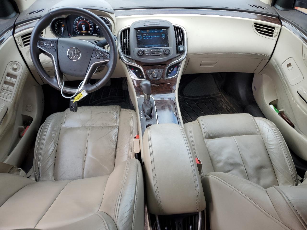 2014 Buick LaCrosse VIN 1G4GB5G3XEF275820 Copart auction photo, rear end / minor dent/scratches damage thumbnail 8