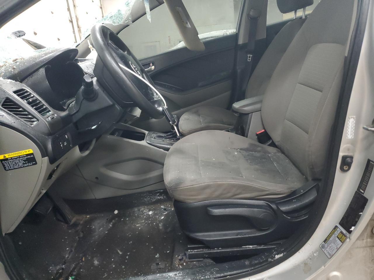 2014 KIA Forte VIN KNAFX4A65E5063294 Copart auction photo, rollover / mechanical damage thumbnail 7