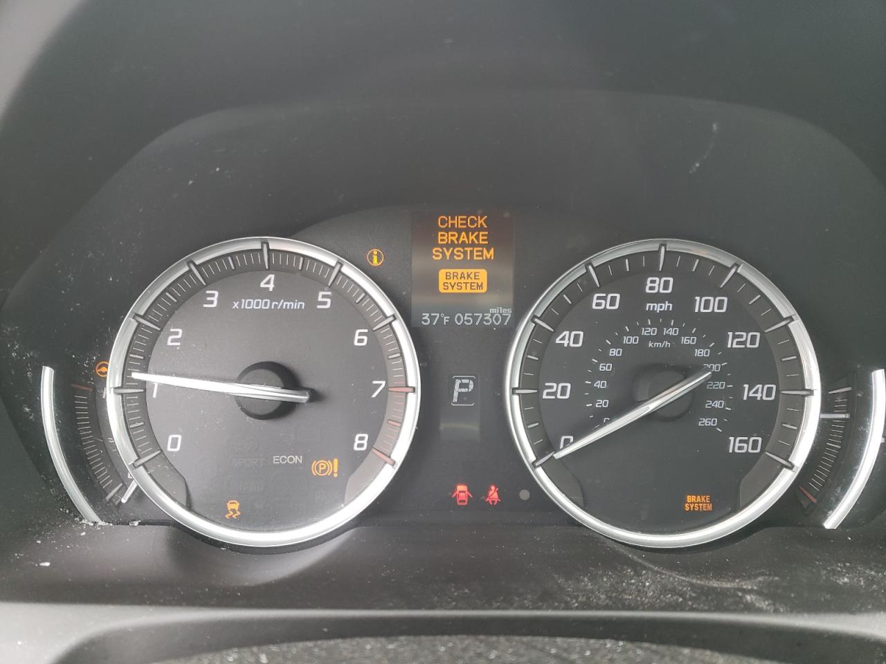 2015 Acura TLX VIN 19UUB1F35FA016315 Copart auction photo, all over damage thumbnail 9