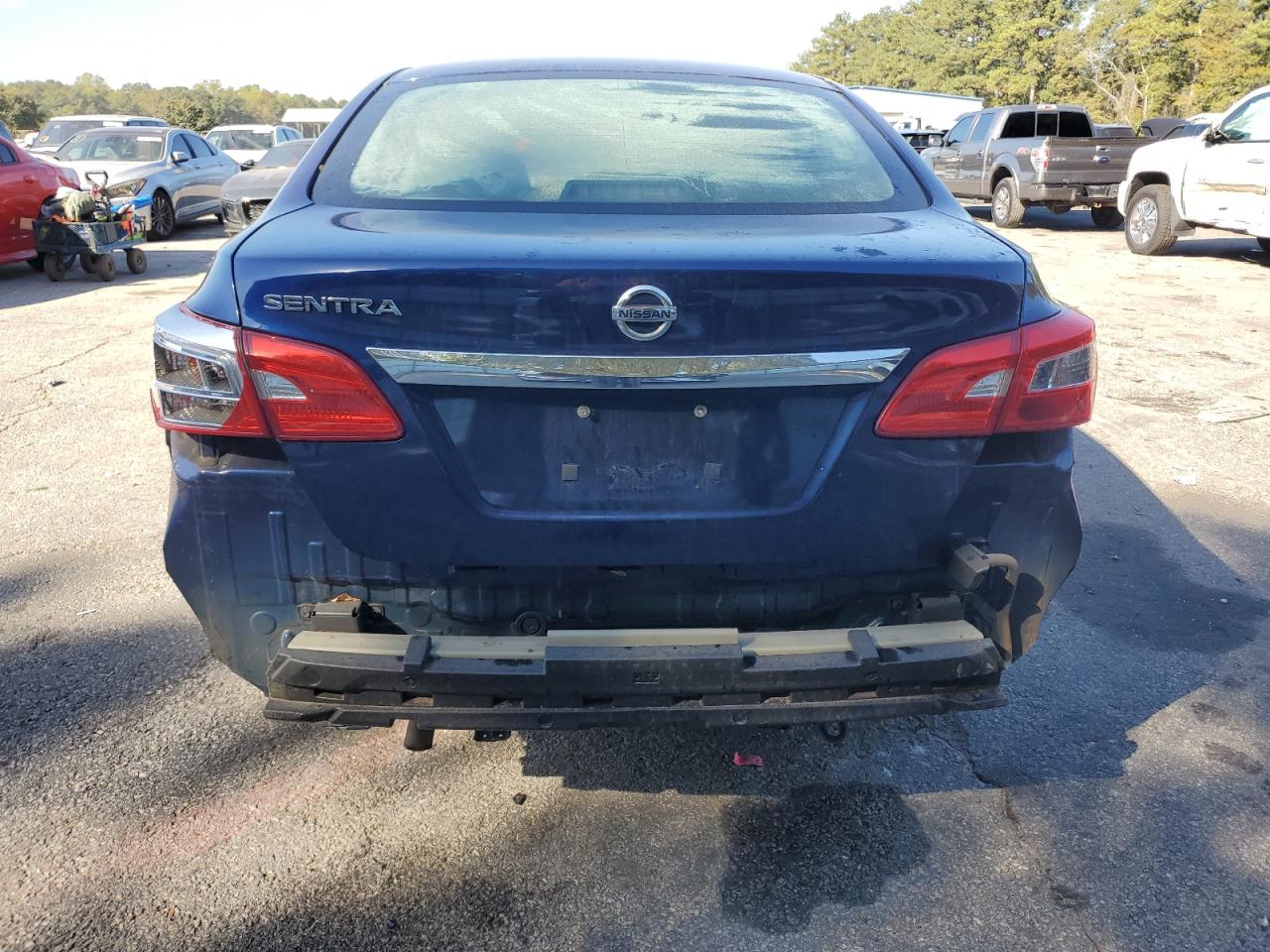 2017 Nissan Sentra VIN 3N1AB7AP5HY250244 Copart auction photo, all over damage thumbnail 6