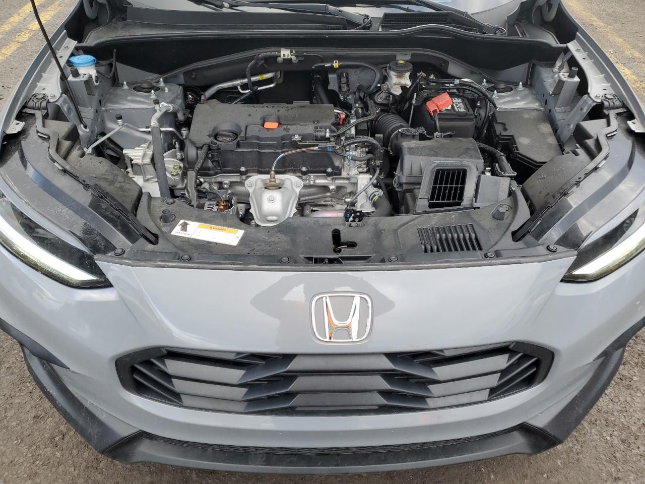 2024 Honda HR-V VIN 3CZRZ2H55RM753777 Copart auction photo, side damage thumbnail 12