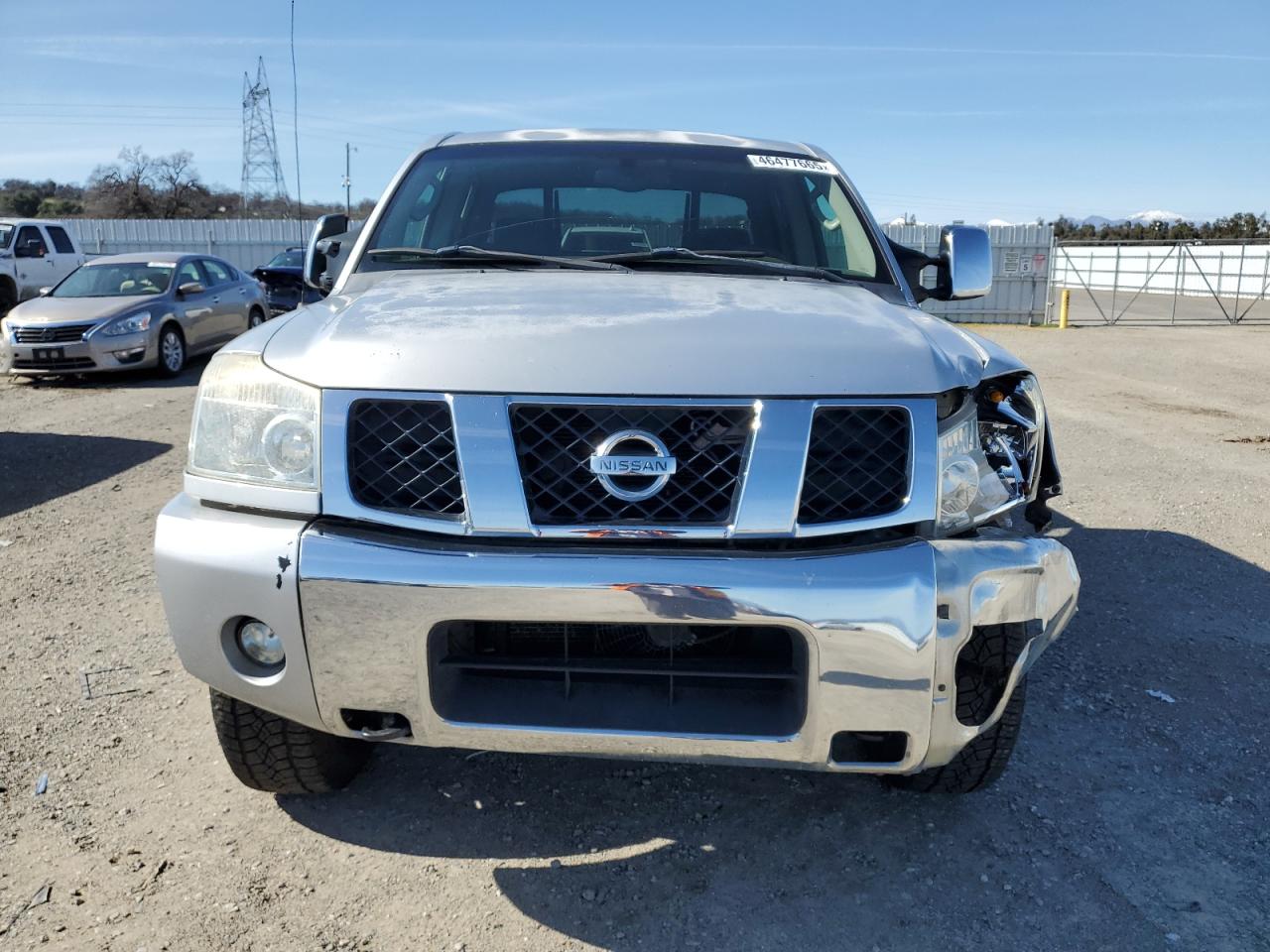 2005 Nissan Titan VIN 1N6AA07B75N555401 Copart auction photo, front end damage thumbnail 5