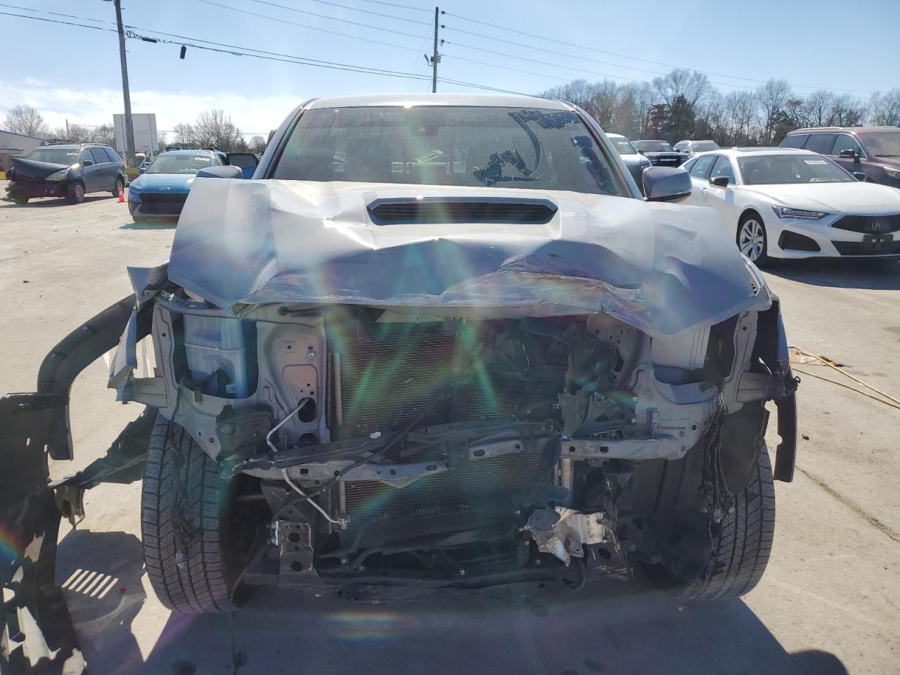 2019 Toyota Tacoma VIN 3TMCZ5AN6KM217644 Copart auction photo, front end damage thumbnail 5
