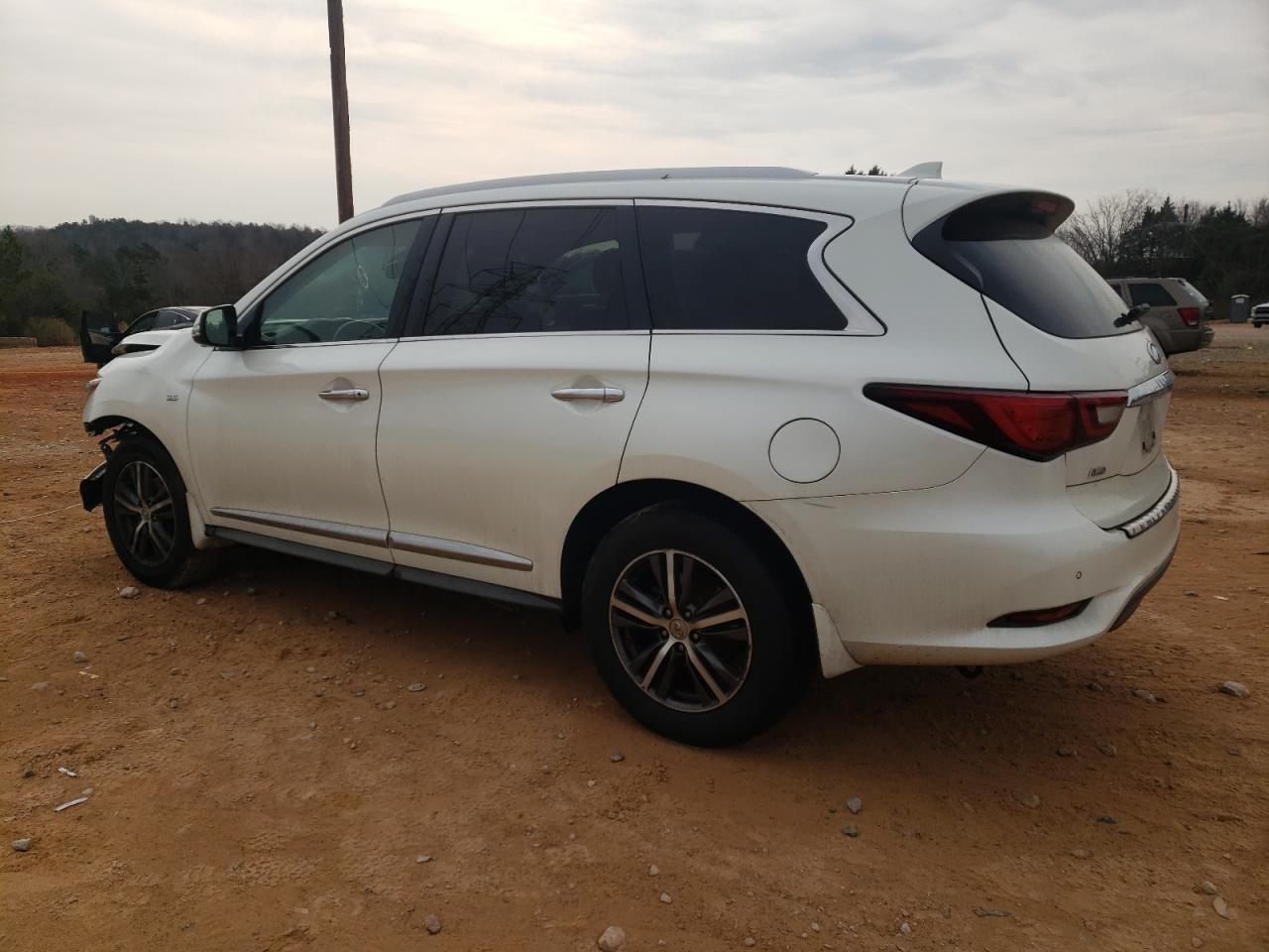 2019 Infiniti QX60 VIN 5N1DL0MM7KC526872 Copart auction photo, front end / rear end damage thumbnail 2