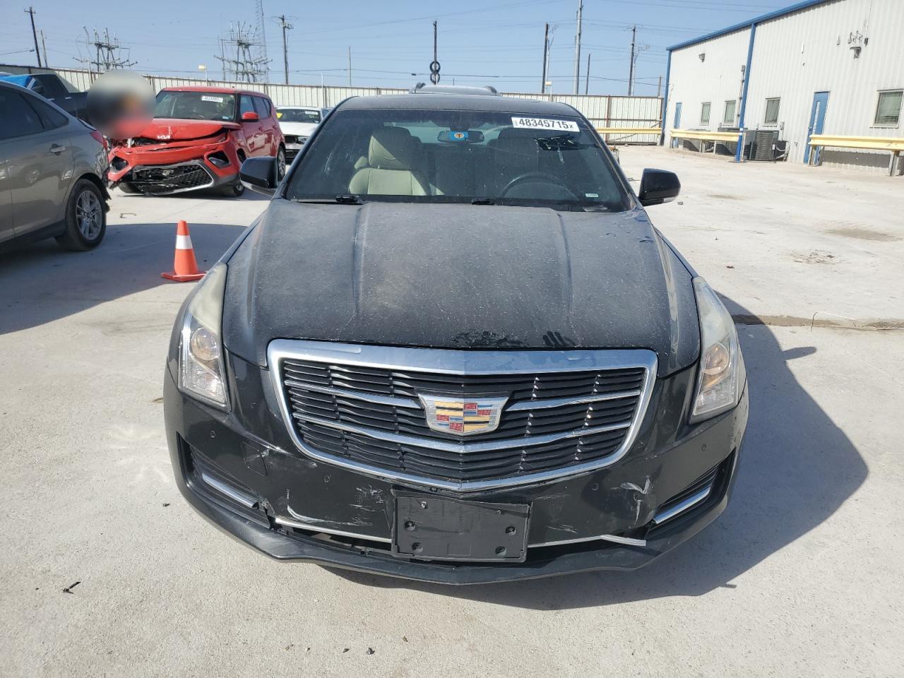2017 Cadillac ATS VIN 1G6AH5RX2H0166397 Copart auction photo, rear end / front end damage thumbnail 5