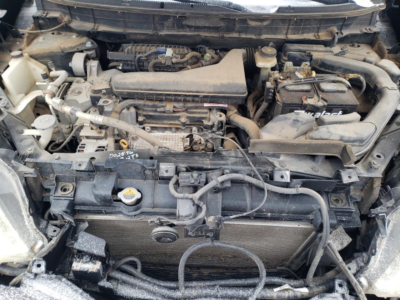 2014 Nissan Rogue VIN 5N1AT2MT8EC800462 Copart auction photo, front end damage thumbnail 12