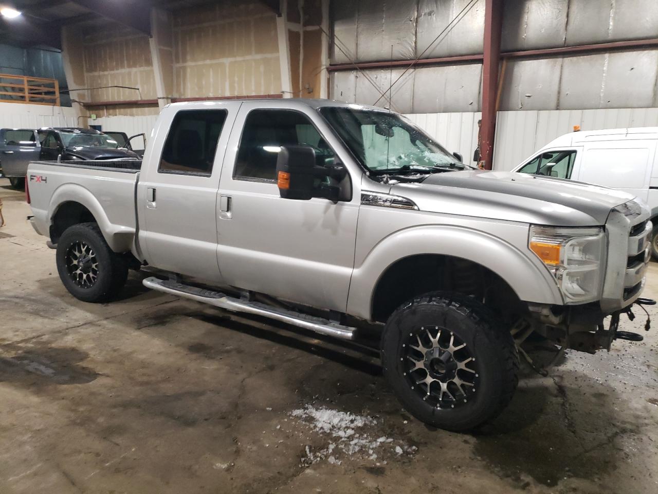 2011 Ford F250 VIN 1FT7W2B61BEC94413 Copart auction photo, all over damage thumbnail 4