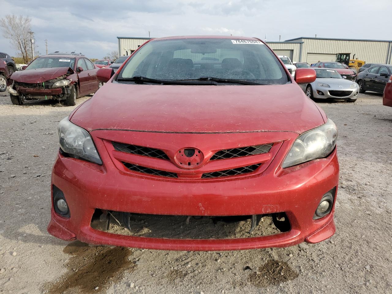 2012 Toyota Corolla VIN 5YFBU4EE4CP018570 Copart auction photo, rear end / front end damage thumbnail 5