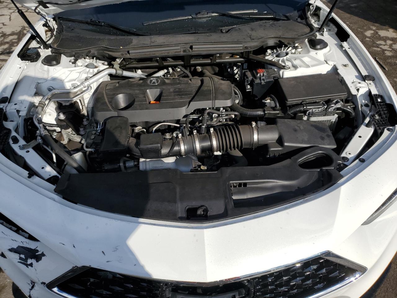 2021 Acura TLX VIN 19UUB6F42MA011589 Copart auction photo, front end / minor dent/scratches damage thumbnail 11