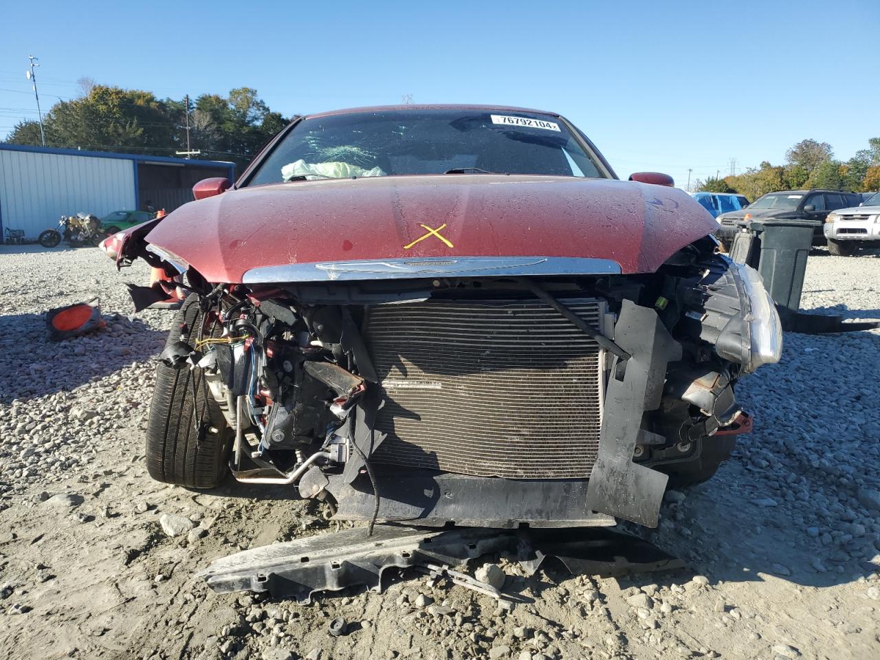 2013 Chrysler 200 VIN 1C3CCBBB7DN676330 Copart auction photo, all over damage thumbnail 5