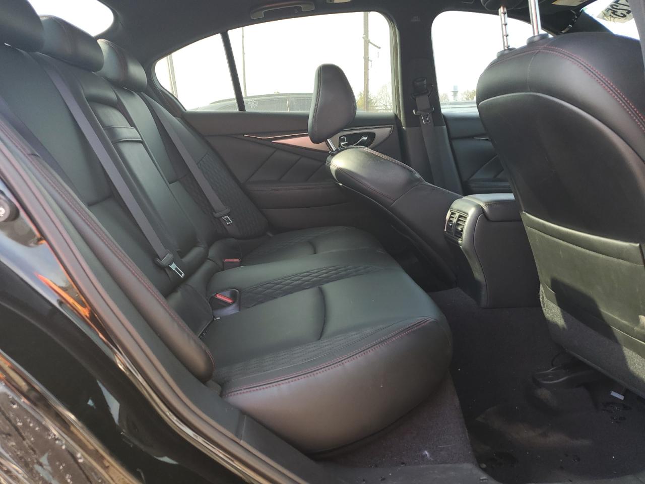 2020 Infiniti Q50 VIN JN1FV7AR9LM660491 Copart auction photo, front end / top/roof damage thumbnail 10