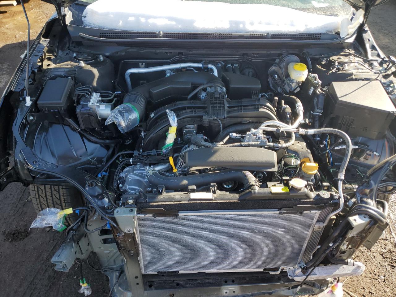 2025 Subaru Outback VIN 4S4BTACC4S3150105 Copart auction photo, front end / rejected repair damage thumbnail 13
