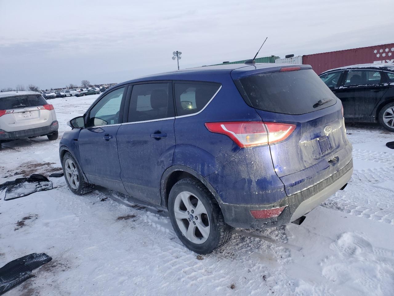 2015 Ford Escape VIN 1FMCU0G98FUC57751 Copart auction photo, front end / side damage thumbnail 2