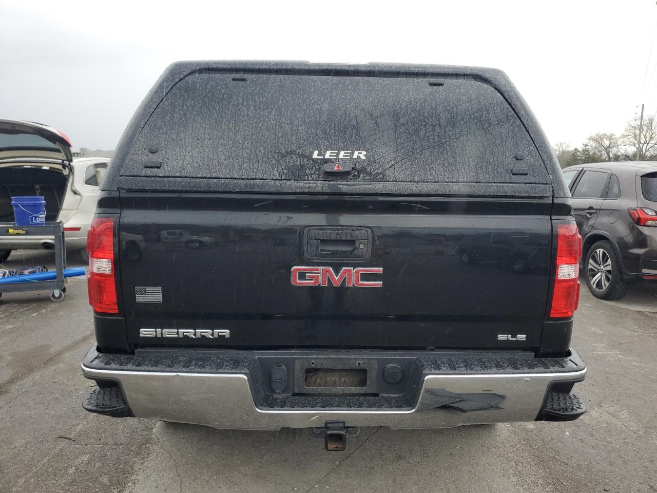 2017 GMC Sierra VIN 3GTU2MEC0HG354419 Copart auction photo, front end damage thumbnail 6