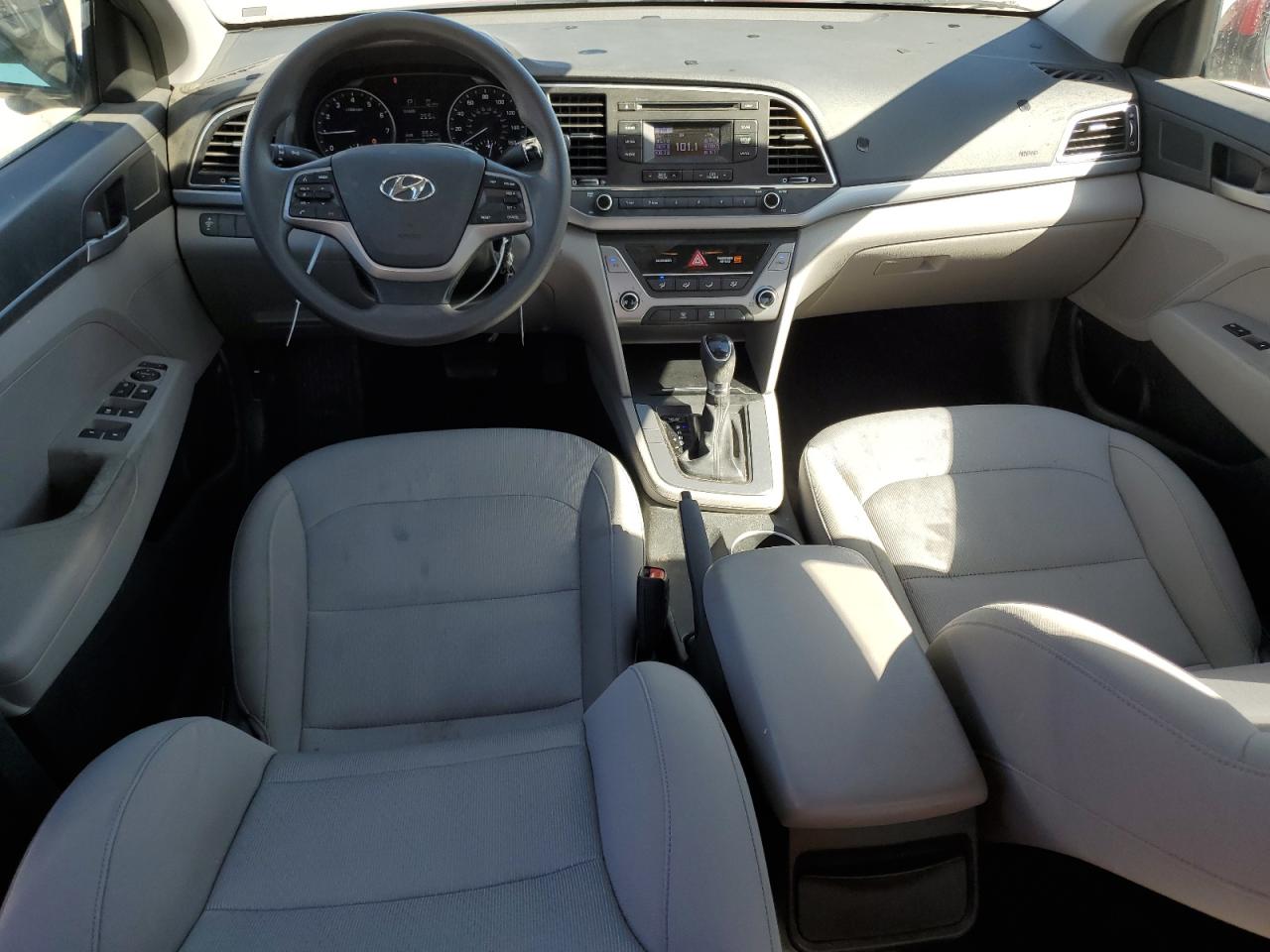 2017 Hyundai Elantra VIN KMHD74LF4HU364149 Copart auction photo, rear end damage thumbnail 8