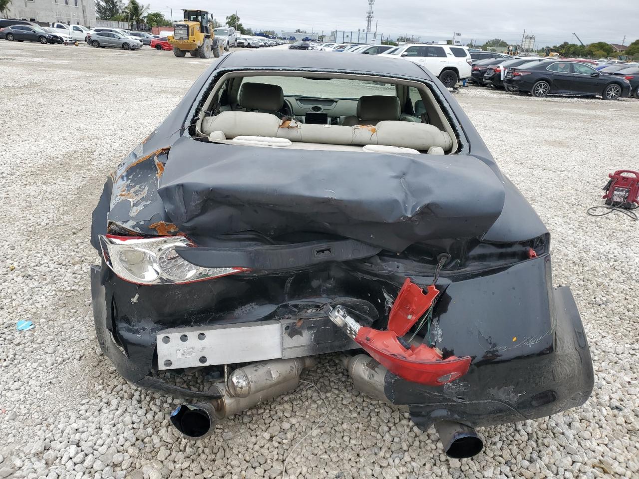 2004 Infiniti G VIN JNKCV54E74M301881 Copart auction photo, rear end damage thumbnail 6