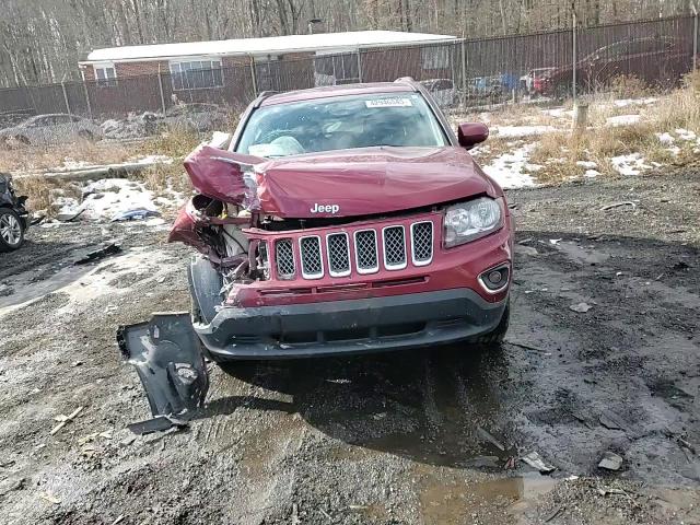 2016 Jeep Compass VIN 1C4NJDEB5GD708879 Copart auction photo, front end damage thumbnail 12