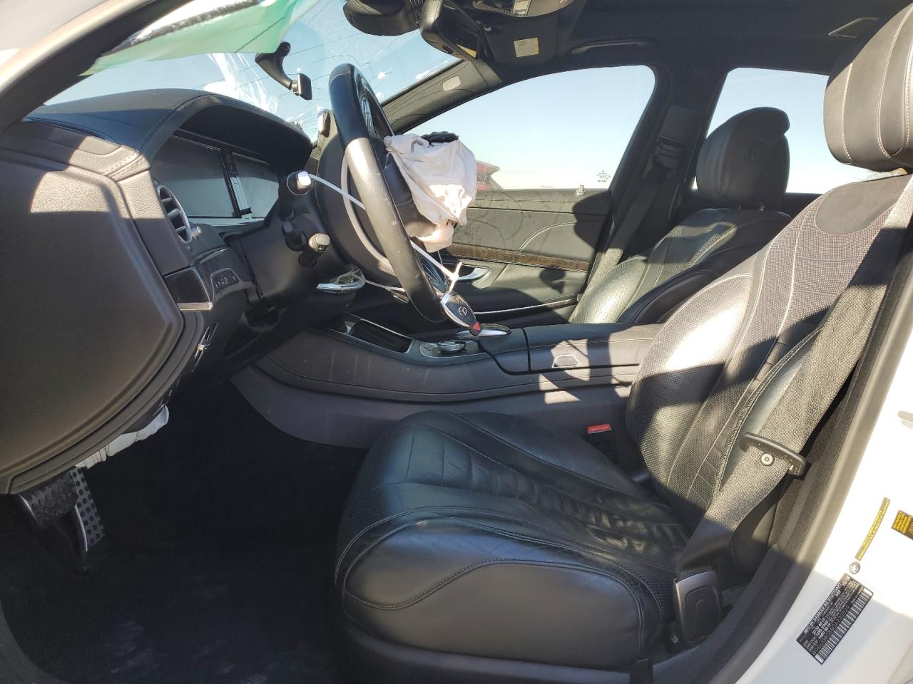 2016 Mercedes-Benz S-klasse VIN WDDUG8CB8GA233529 Copart auction photo, all over damage thumbnail 7
