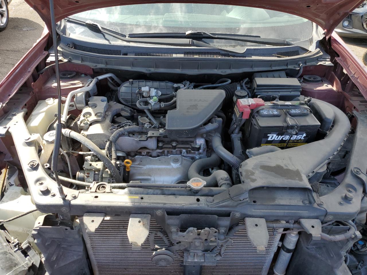 2010 Nissan Rogue VIN JN8AS5MTXAW000607 Copart auction photo, all over damage thumbnail 13