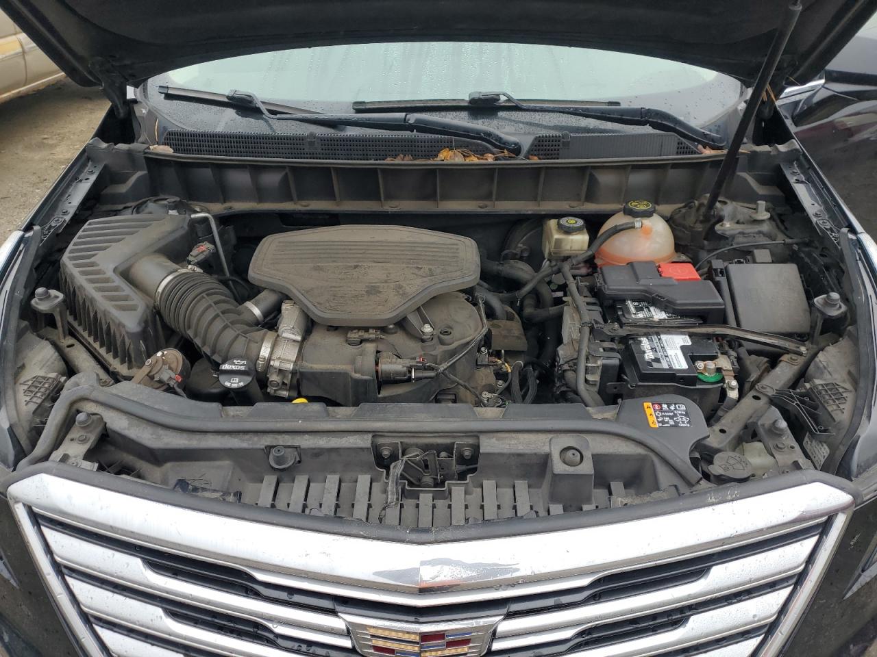 2018 Cadillac XT5 VIN 1GYKNFRS9JZ146910 Copart auction photo, undercarriage / rear end damage thumbnail 12