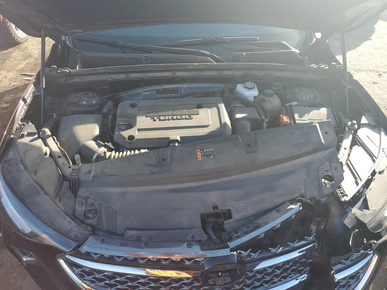 2021 Buick Envision VIN LRBFZSR42MD078214 Copart auction photo, front end damage thumbnail 14