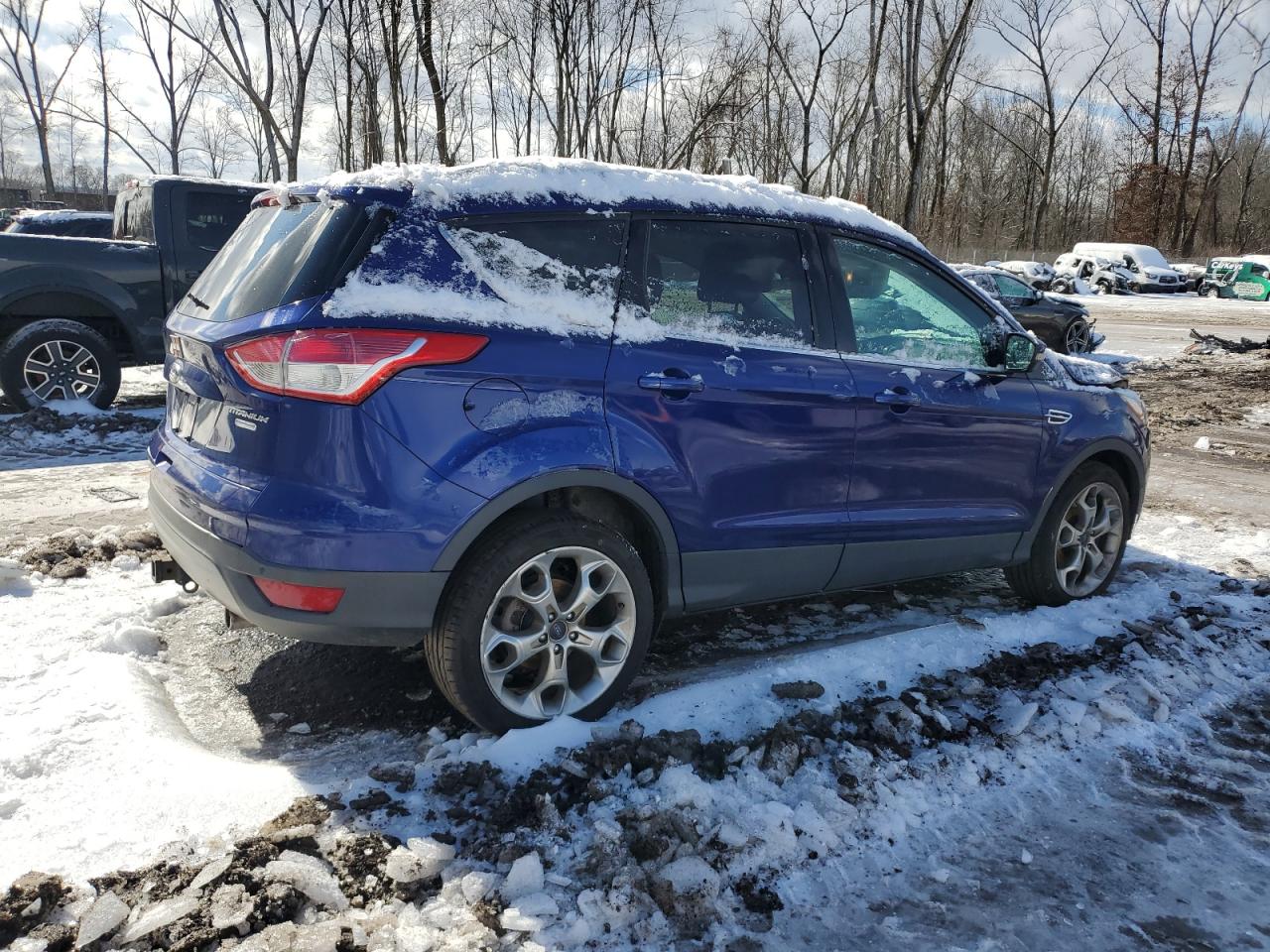 2013 Ford Escape VIN 1FMCU9J95DUA83292 Copart auction photo, front end / minor dent/scratches damage thumbnail 3