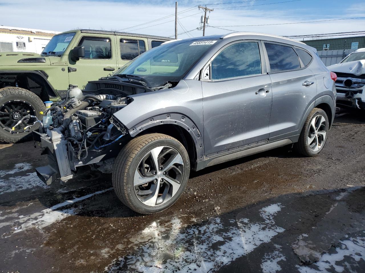 2016 Hyundai Tucson VIN KM8J3CA25GU128245