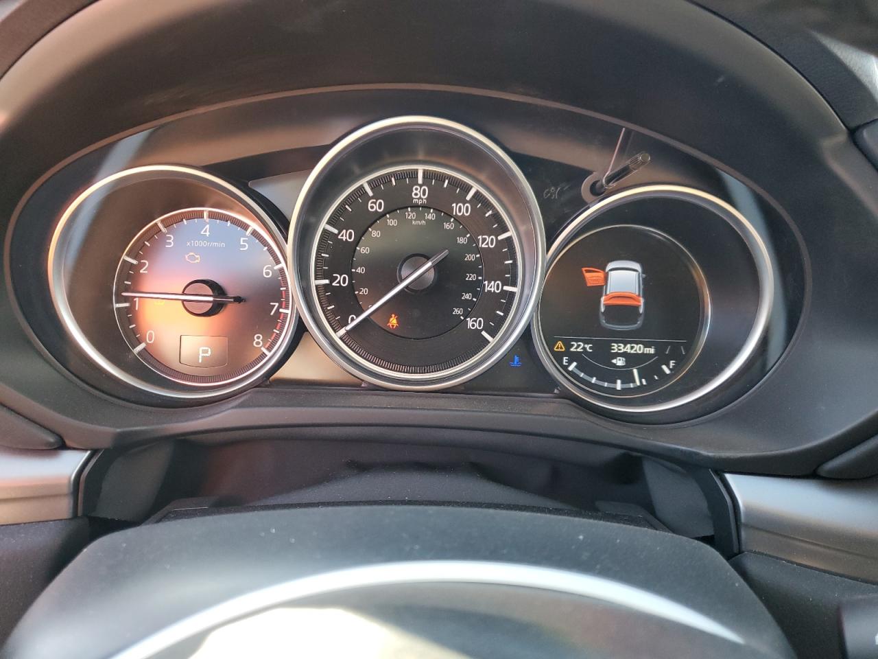 2022 Mazda CX-5 VIN JM3KFBBM9N0565526 Copart auction photo, rear end / minor dent/scratches damage thumbnail 9
