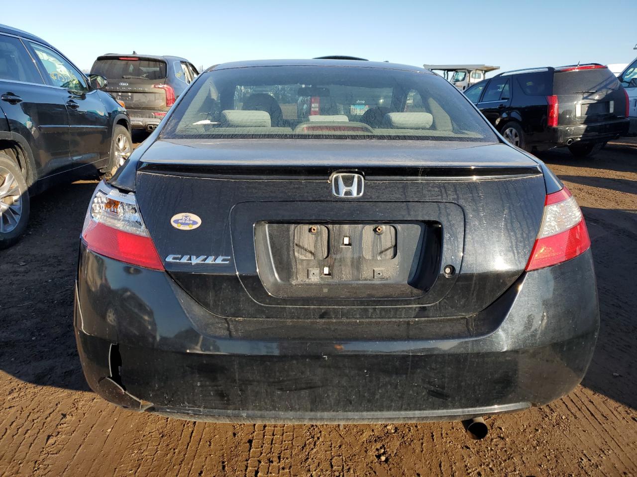 2009 Honda Civic VIN 2HGFG126X9H514414 Copart auction photo, rear end / minor dent/scratches damage thumbnail 6