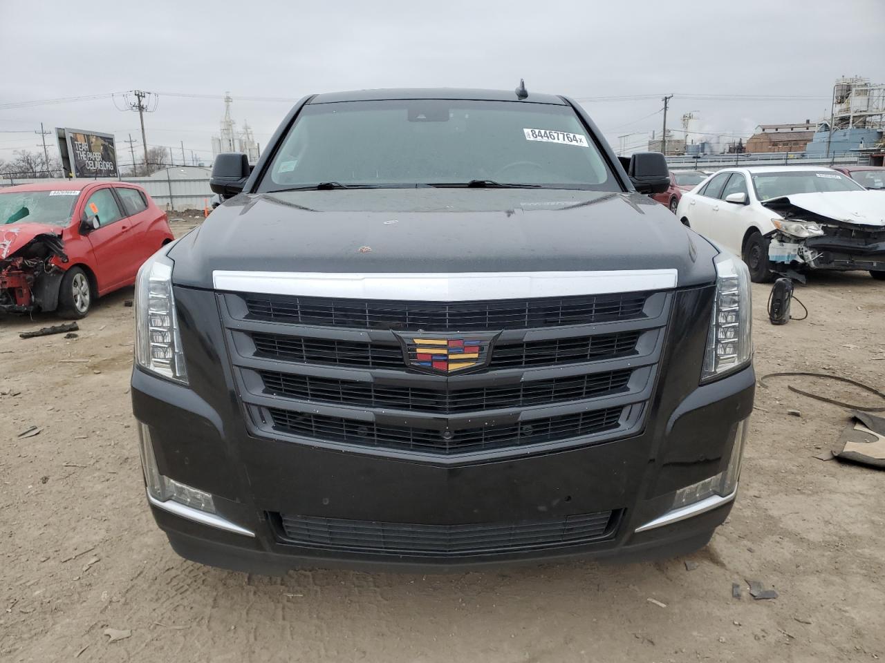 2015 Cadillac Escalade VIN 1GYS4SKJ5FR724103 Copart auction photo, rear end / side damage thumbnail 5