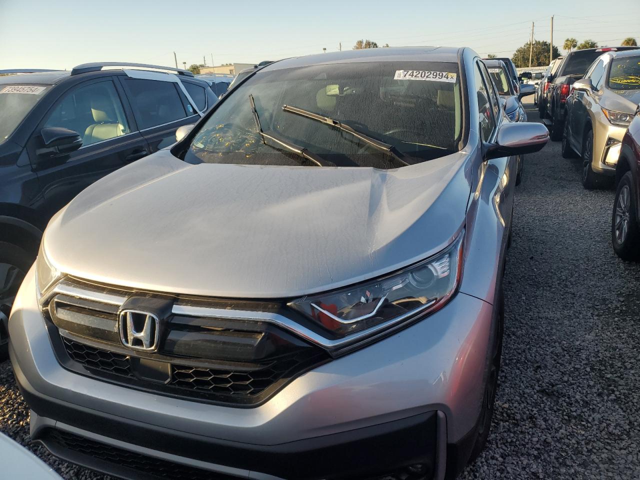 2020 Honda CR-V VIN 7FARW1H87LE019483 Copart auction photo, water/flood damage thumbnail 5