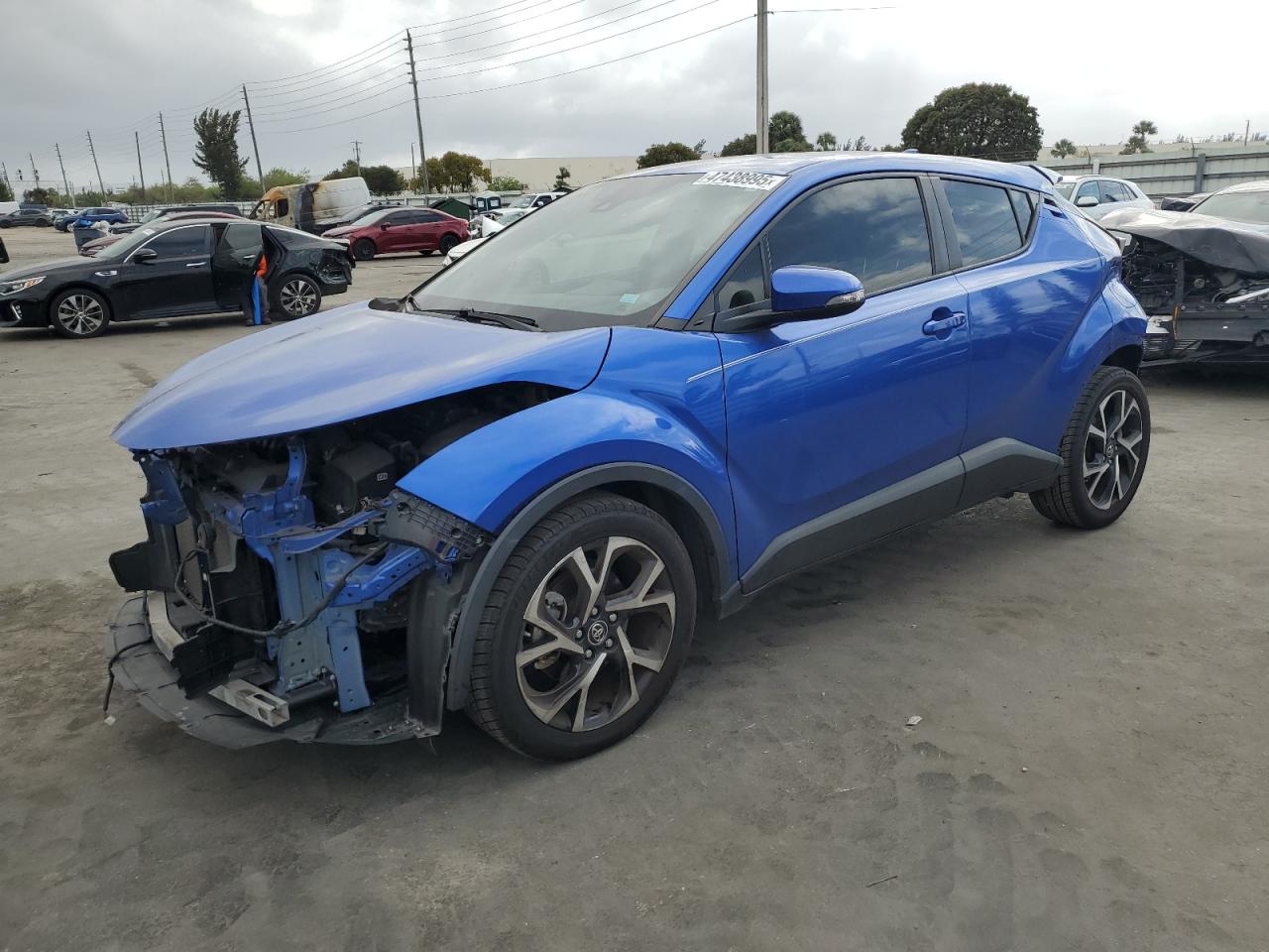 2018 Toyota C-HR VIN JTNKHMBX4J1008810