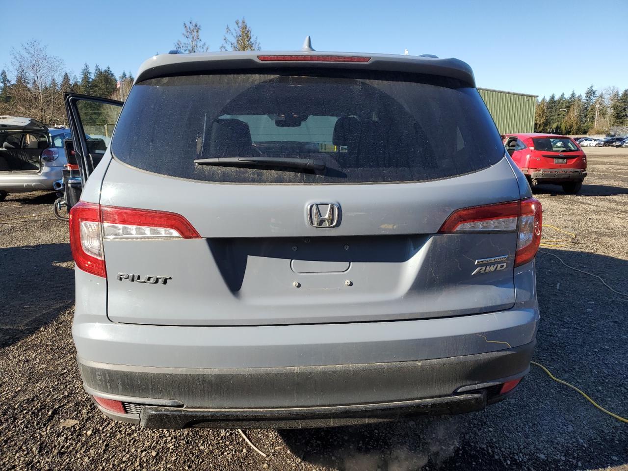 2022 Honda Pilot VIN 5FNYF6H27NB064068 Copart auction photo, front end damage thumbnail 6