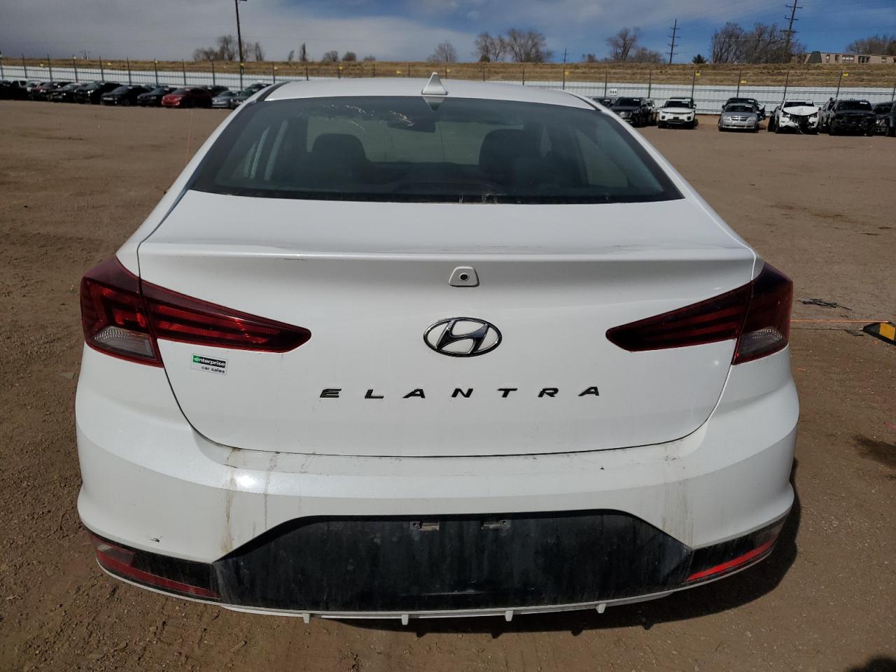 2020 Hyundai Elantra VIN 5NPD84LF0LH515086 Copart auction photo, vandalism / front end damage thumbnail 6