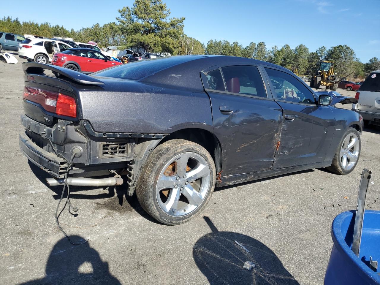 2013 Dodge Charger VIN 2C3CDXCT9DH690739 Copart auction photo, front end damage thumbnail 3