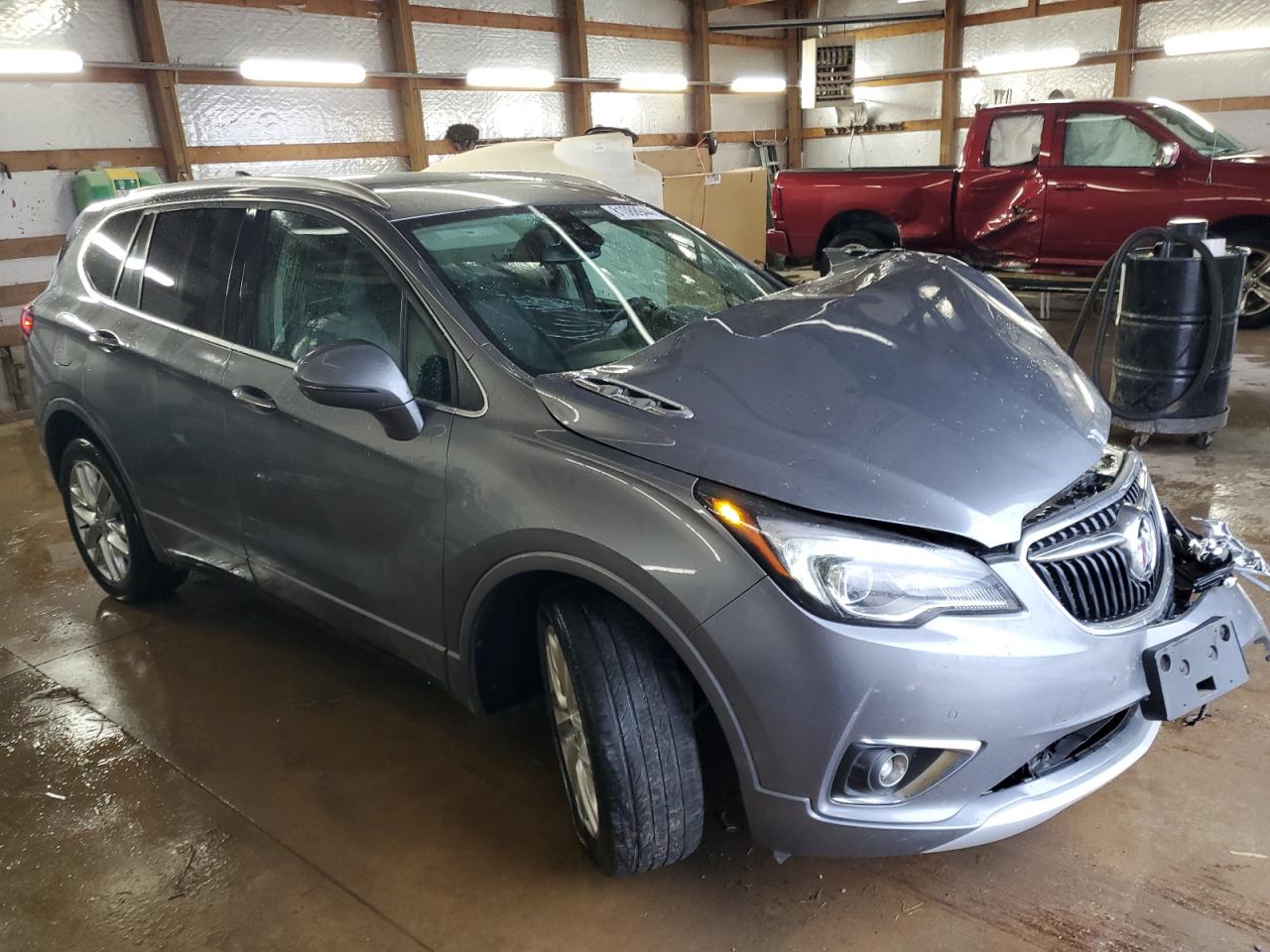 2020 Buick Envision VIN LRBFX3SXXLD150842 Copart auction photo, front end damage thumbnail 4