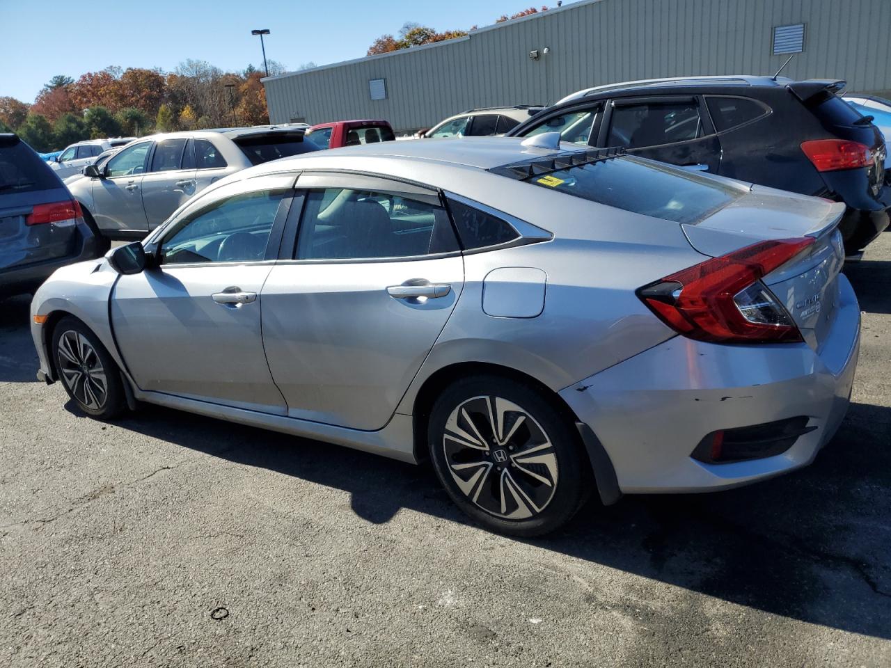 2018 Honda Civic VIN 19XFC1F40JE200774 Copart auction photo, rollover damage thumbnail 2