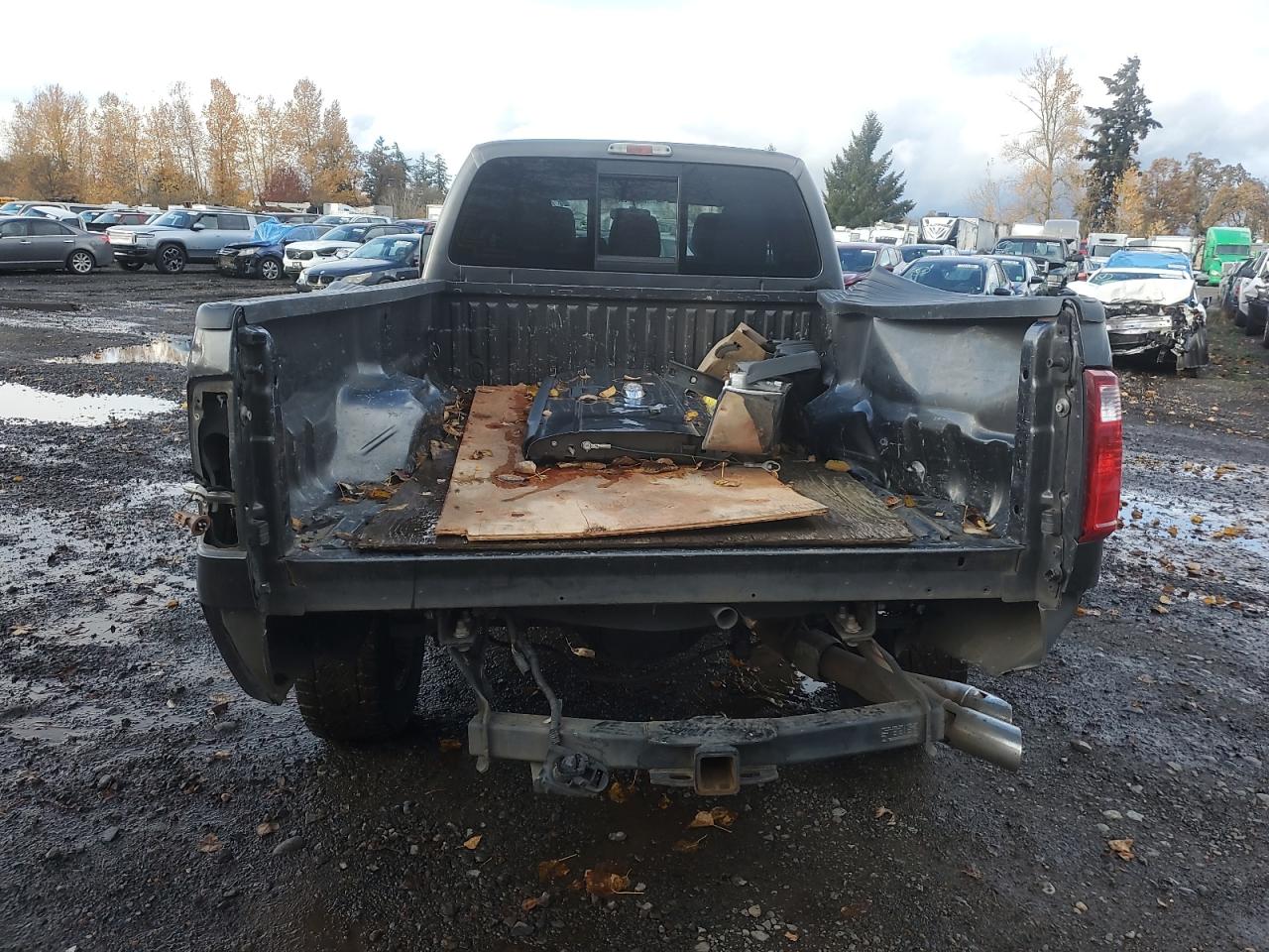 2016 Ford F350 VIN 1FT8W3BT1GED40216 Copart auction photo, side / rear end damage thumbnail 6