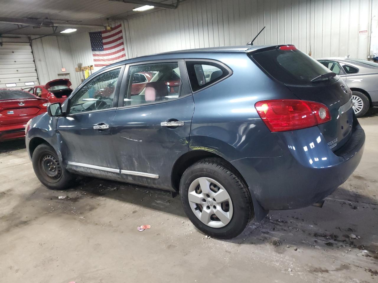 2015 Nissan Rogue VIN JN8AS5MV1FW250200 Copart auction photo, side / all over damage thumbnail 2