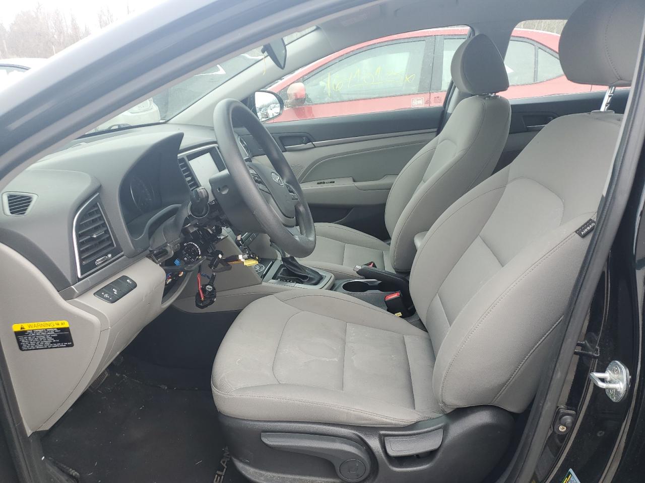 2018 Hyundai Elantra VIN KMHD84LF3JU466027 Copart auction photo, vandalism damage thumbnail 7