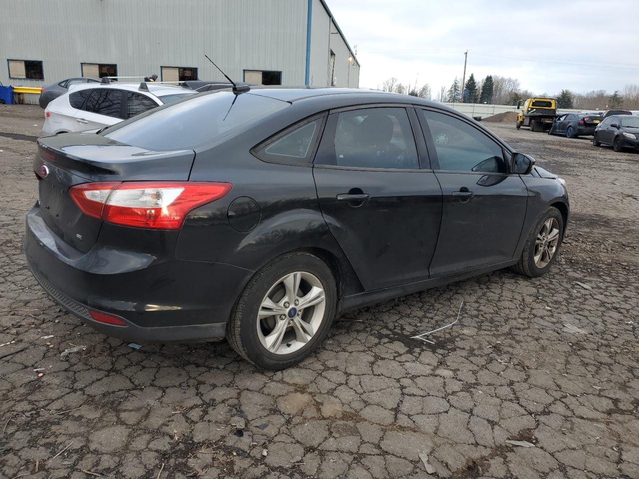 2014 Ford Focus VIN 1FADP3F23EL382687 Copart auction photo, front end damage thumbnail 3